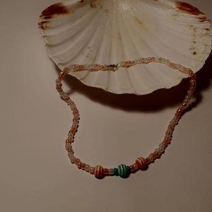 Lănțișor multicolor din mărgele