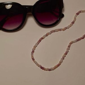 Lănțișor roz din mărgele